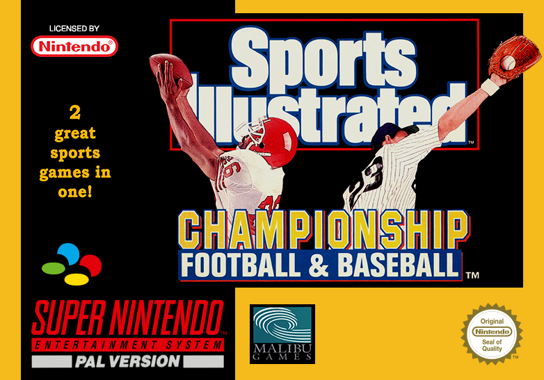 Sports Illustrated Championship Football & Baseball (PAL)